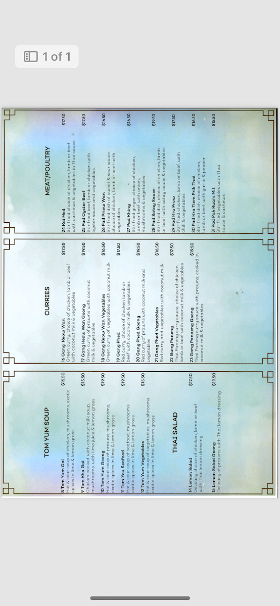 Menu Thai Master Chef Masterton-1